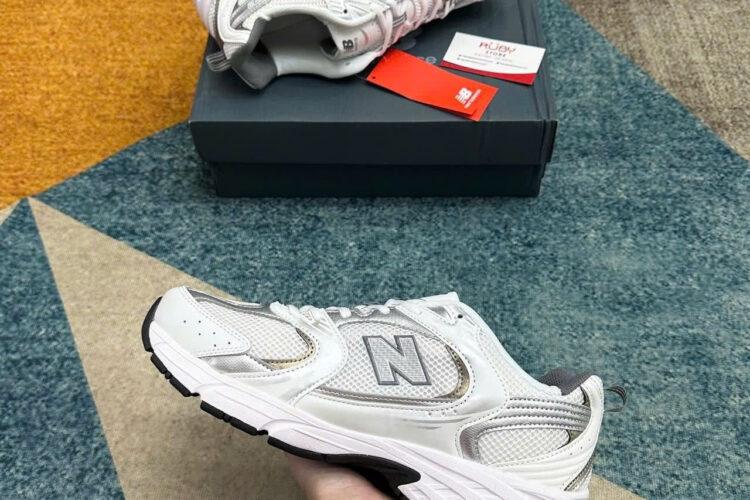 Giày New Balance 530 White Light Gray Trắng xám nhạt