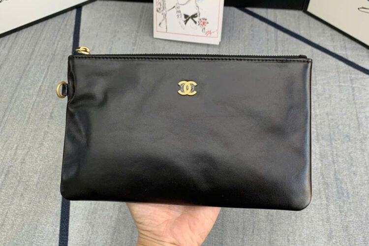 Túi CN 22 Shopping Bag Small Black Size 35 Màu Đen Best Pháp - Ảnh 10