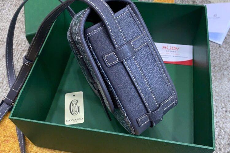 Túi Goyard Belvedere PM Grey Canvas Màu Xám