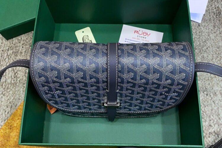 Túi Goyard Belvedere PM Grey Canvas Màu Xám