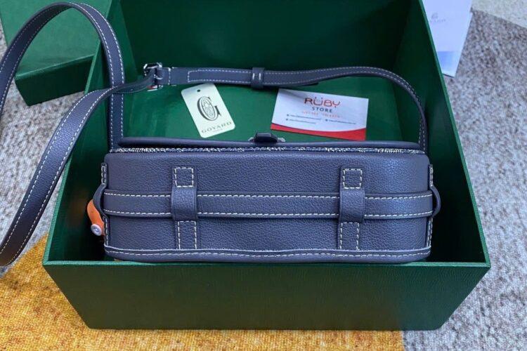 Túi Goyard Belvedere PM Grey Canvas Màu Xám