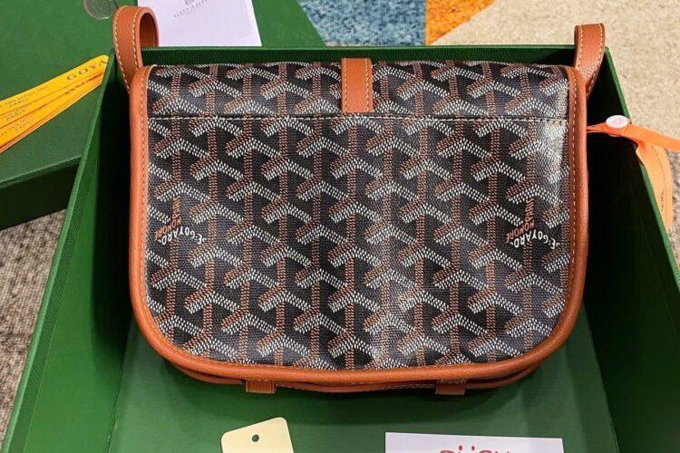 Túi Goyard Belvedere PM Tan Brown Canvas Màu Nâu