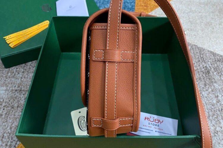 Túi Goyard Belvedere PM Tan Brown Canvas Màu Nâu