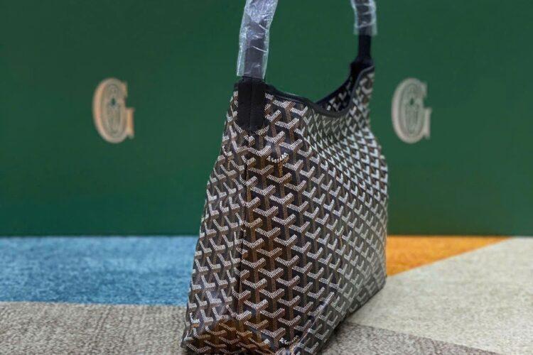 Túi Goyard Bohème Hobo Goyardine Canvas Black Màu Đen