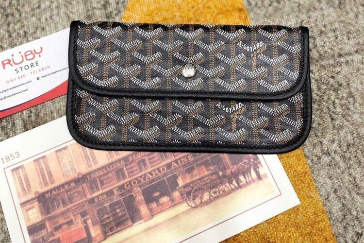 Túi Goyard Bohème Hobo Goyardine Canvas Black Màu Đen