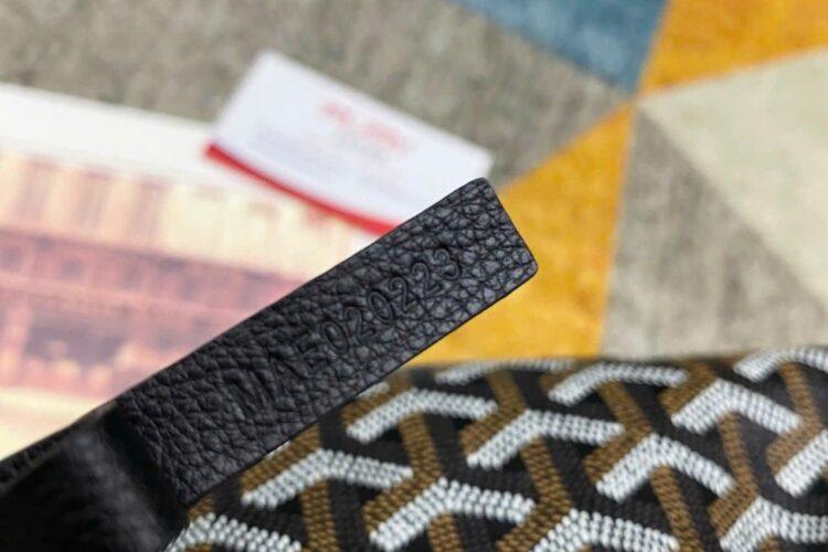 Túi Goyard Bohème Hobo Goyardine Canvas Black Màu Đen