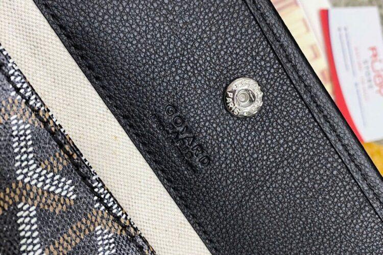 Túi Goyard Bohème Hobo Goyardine Canvas Black Màu Đen