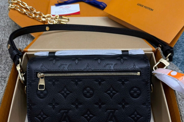 Túi LV Pochette Métis East West Monogram Empreinte Black M46595 đen