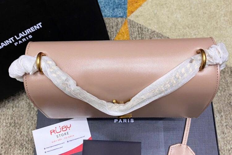 Túi YSL Sunset Top Handle In Blush Pink Calfskin GHW Hồng