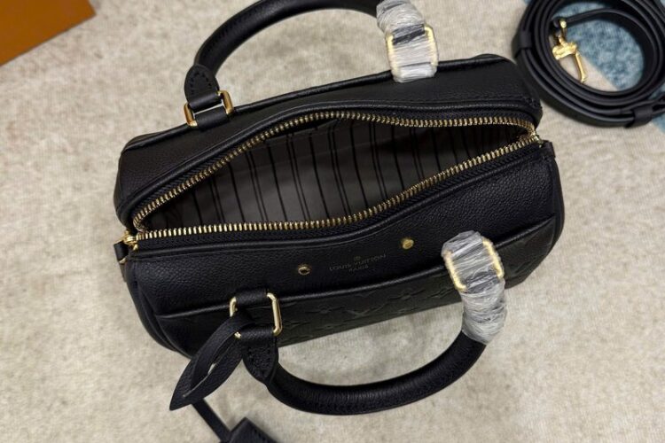Túi LV Nano Speedy Monogram Empreinte Black M82450 Màu Đen Best Quality