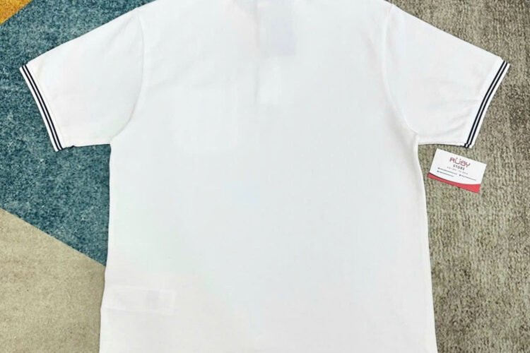 Áo Polo Gucci Cotton Piquet With Interlocking G White Màu Trắng