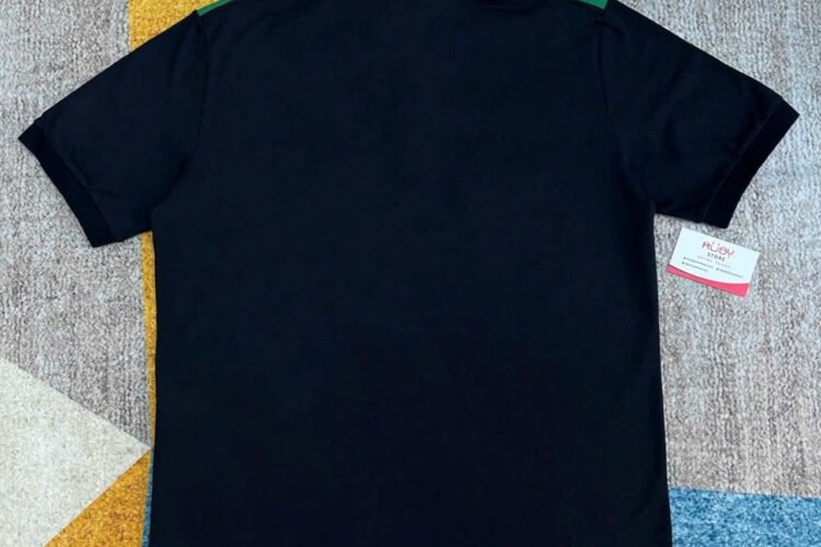 Áo Polo Gucci Interlocking GG Polo Black Đen Trắng Xanh Lá