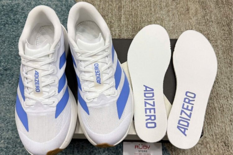 Giày Adidas Adizero EVO SL Blue Fusion Trắng xanh dương