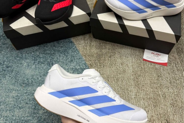 Giày Adidas Adizero EVO SL Blue Fusion Trắng xanh dương