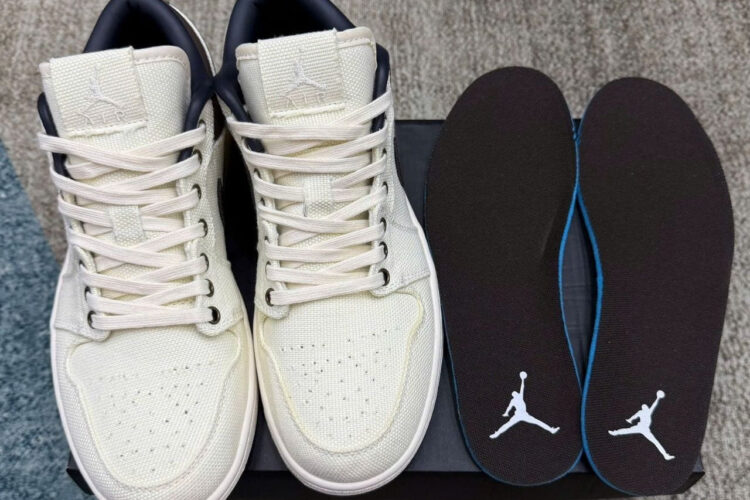 Giày Air Jordan 1 Low Premium Pale Ivory Baroque Brown Kem Nâu