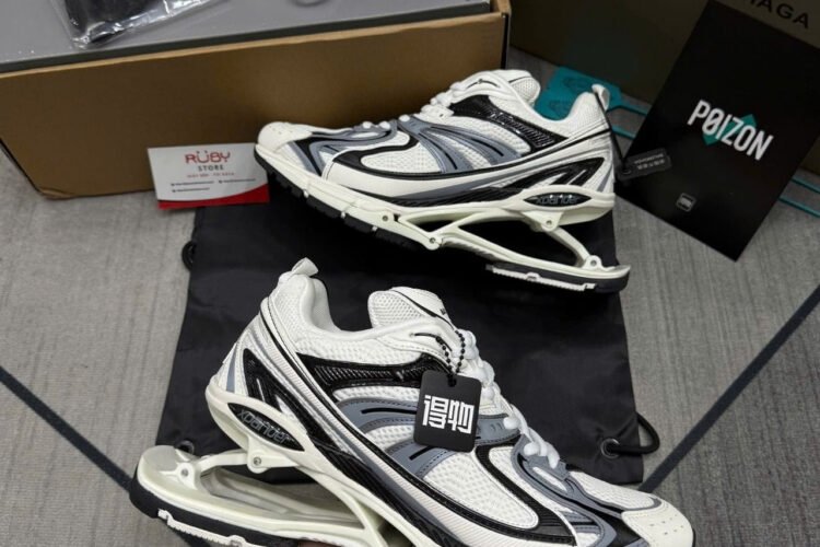 Giày Balenciaga X-Pander Off White Trắng đen Xanh Best Quality