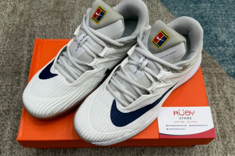 Giày Nike Court Air Zoom Vapor Pro 3 Summit White Binary Blue Trắng Xanh