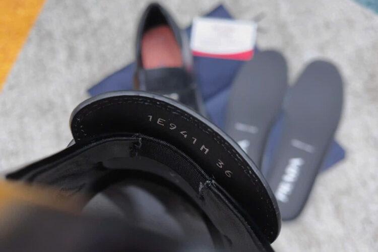 Giày Prada Monolith Brushed Leather Loafer (For Women)