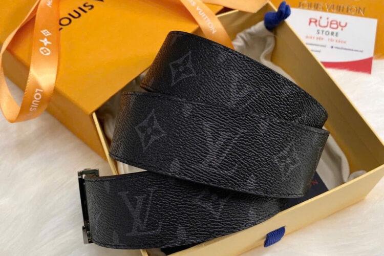 Thắt Lưng LV Initiales 40MM Reversible Belt Monogram Eclipse RHW