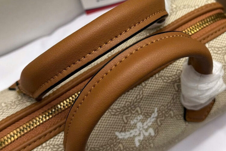 Túi Ella Boston Bag In Lauretos Beige Brown Màu Be Nâu