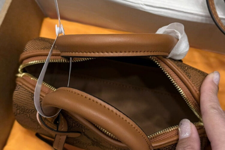 Túi Ella Boston Bag In Lauretos Cognac Màu Nâu