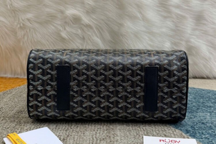 Túi Goyard Rouette Souple Black Goyardine PM Bag Size 31CM