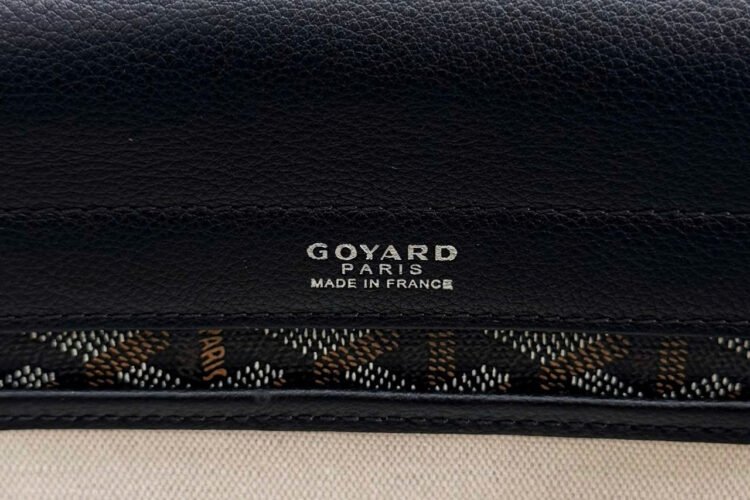 Túi Goyard Rouette Souple Black Goyardine PM Bag Size 31CM