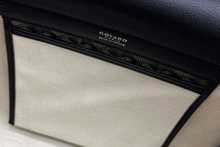 Túi Goyard Rouette Souple Black Goyardine PM Bag Size 31CM
