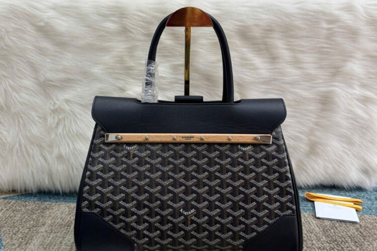 Túi Goyard Saigon Tote Black 34CM Màu đen