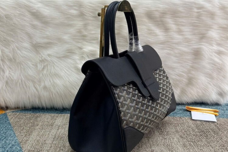 Túi Goyard Saigon Tote Black 34CM Màu đen