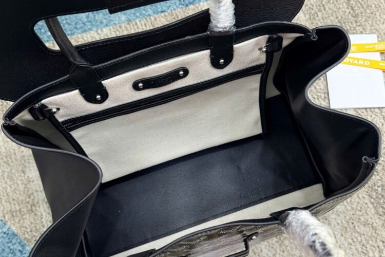Túi Goyard Saigon Tote Black 34CM Màu đen