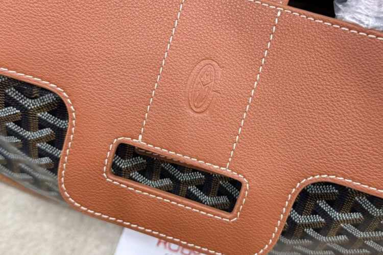 Túi Goyard Saigon Tote Black Tan 34CM Màu đen Nâu