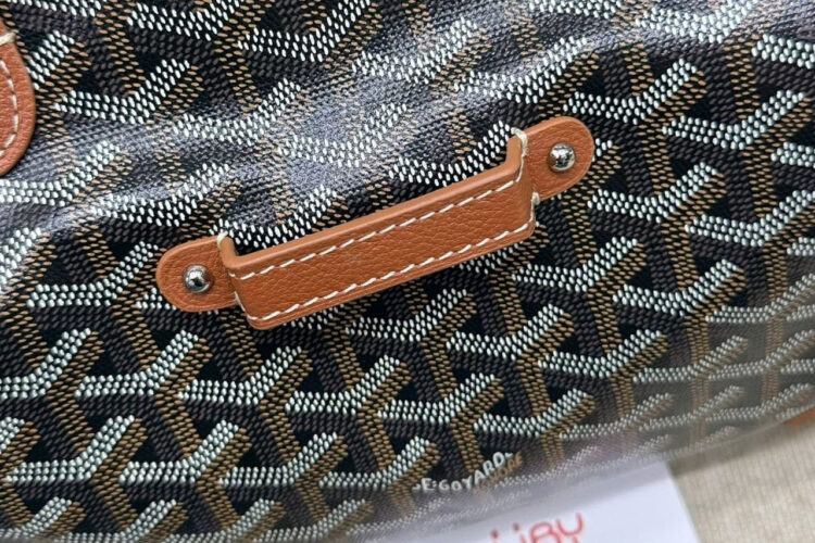 Túi Goyard Saigon Tote Black Tan 34CM Màu đen Nâu