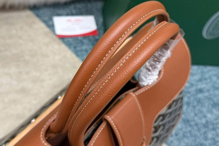 Túi Goyard Saigon Tote Black Tan 34CM Màu đen Nâu