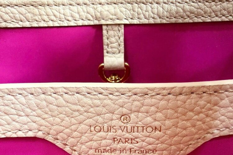 Túi LV Capucines BB Jasmine Pink Taurillon M21643 Màu Hồng nhạt
