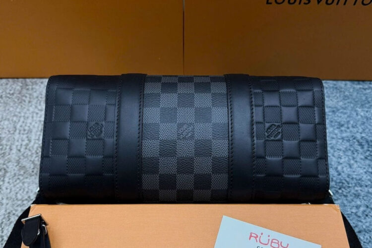 Túi LV City Keepall Bag Black Graphite N40452 Màu đen