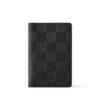 Ví LV Pocket Organizer N63197 Black Damier Infini