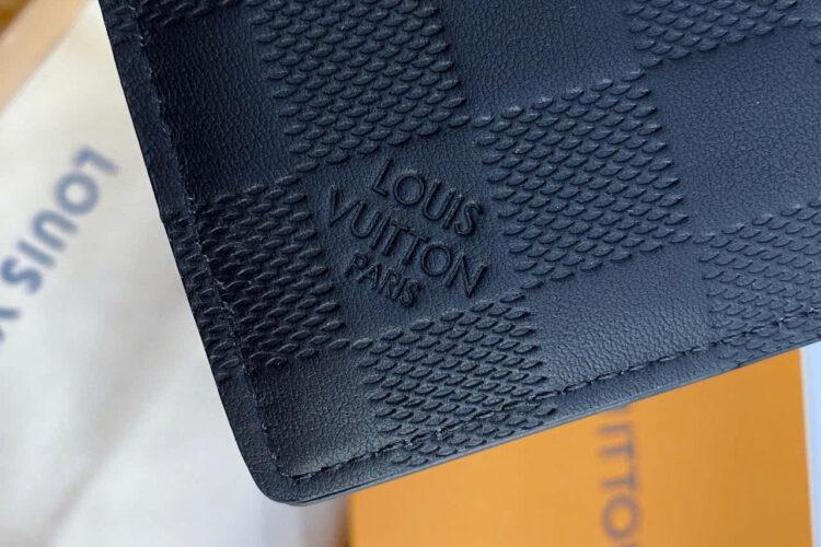 Ví LV Pocket Organizer N63197 Black Damier Infini