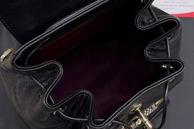 Ba Lô CN Business Affinity Backpack Mini Black Caviar GHW đen