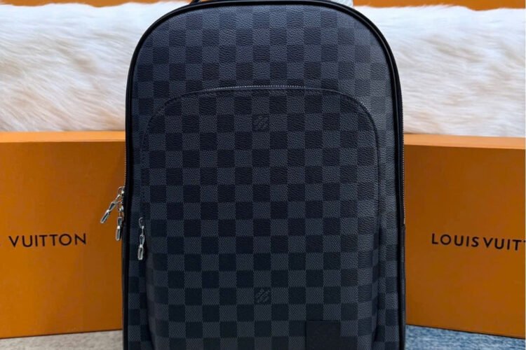 Ba Lô LV Avenue Backpack N40499 Damier Graphite Màu Đen Xám