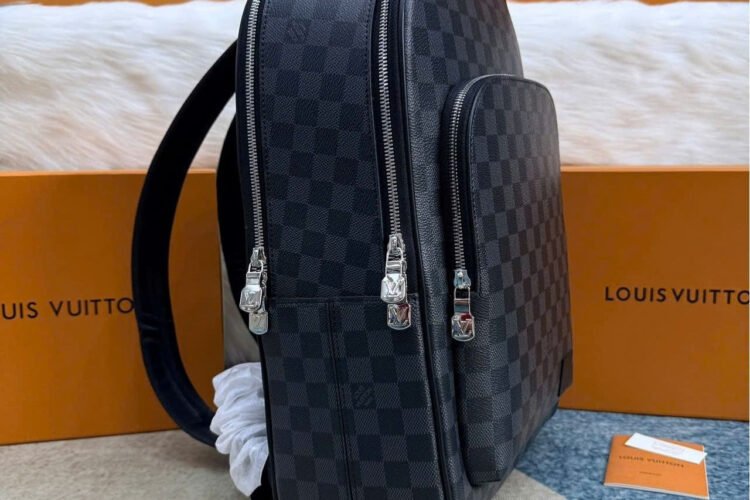 Ba Lô LV Avenue Backpack N40499 Damier Graphite Màu Đen Xám