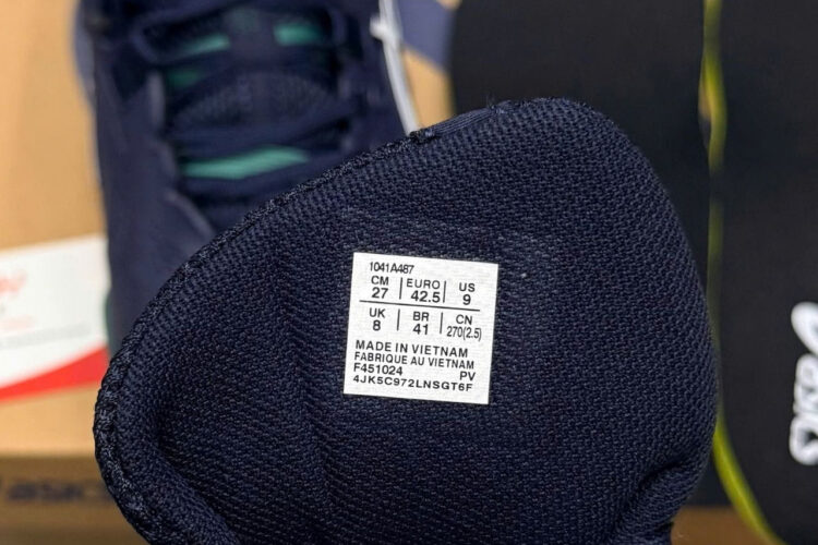 Giày Asics Gel Resolution X Midnight Cream Màu Xanh ­đậm