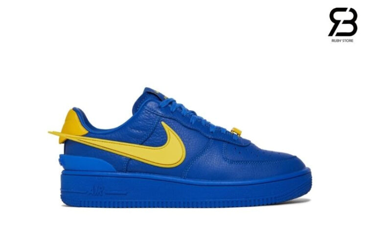 Giày Nike Air Force 1 Low SP x Ambush Game Royal Xanh Vàng