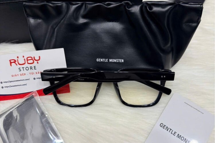 Mắt kính Gentle Monster X Maison Margiela MM117 01 Đen