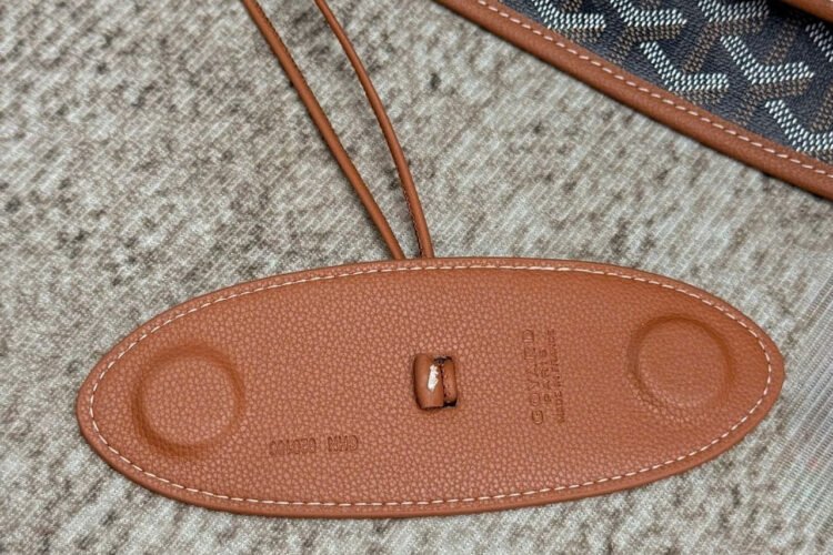 Túi Goyard Saint Louis PM Tote Black Tan Bag Canvas Màu đen Nâu
