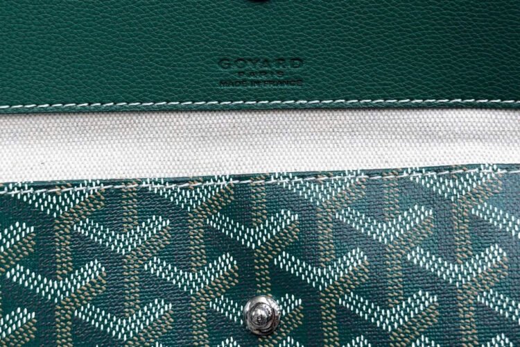 Túi Goyard Saint Louis PM Tote Green Bag Canvas Màu Xanh