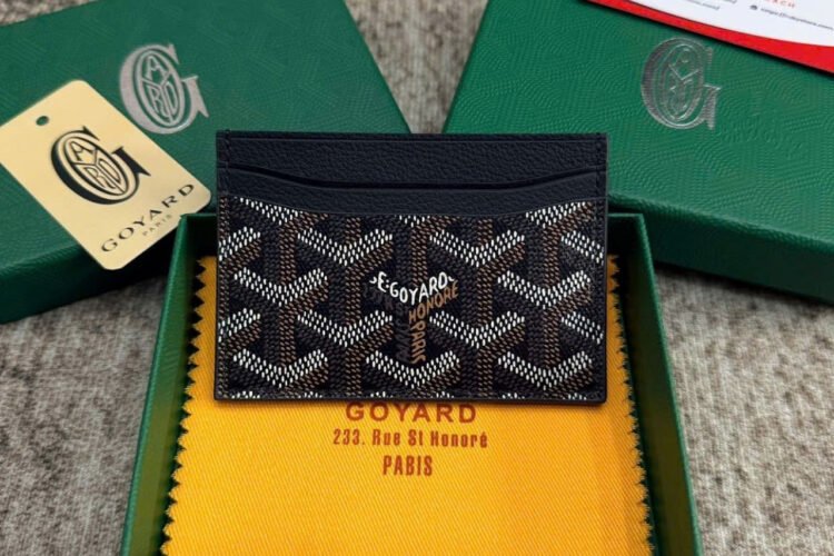 Ví Goyard Saint Sulpice Card Wallet Black Màu đen