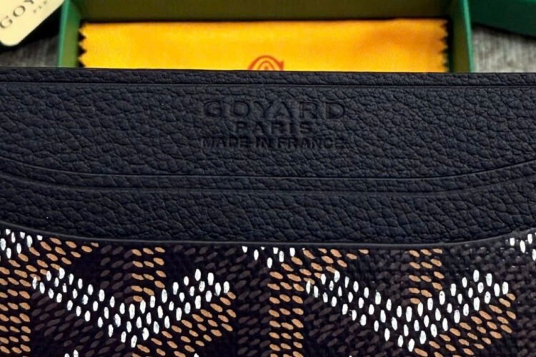 Ví Goyard Saint Sulpice Card Wallet Black Màu đen