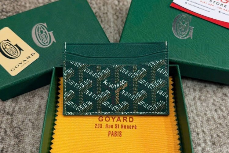 Ví Goyard Saint Sulpice Card Wallet Green Màu Xanh Lá