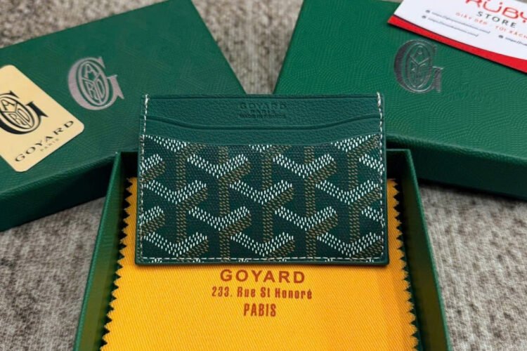 Ví Goyard Saint Sulpice Card Wallet Green Màu Xanh Lá